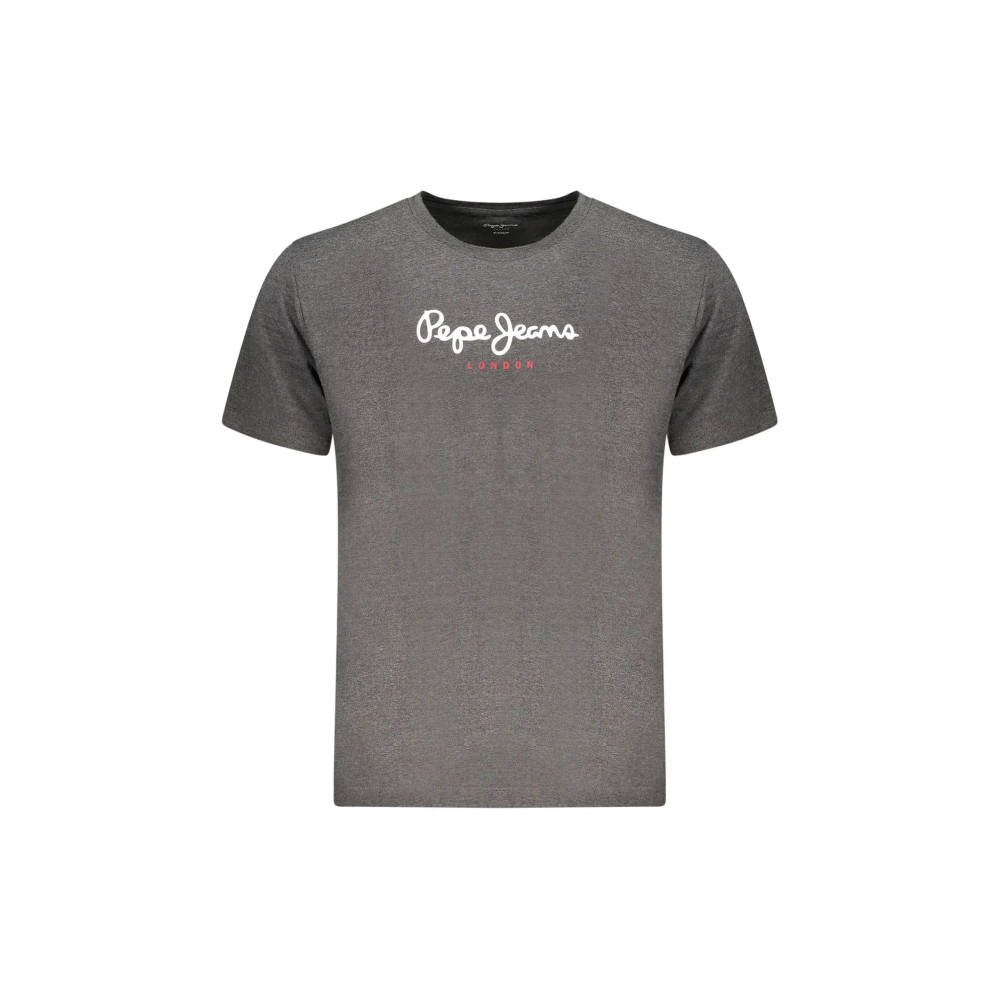 Pepe Jeans T-Shirt Maniche Corte Uomo Grigia Stampa Logo Grigio - foto prodotto